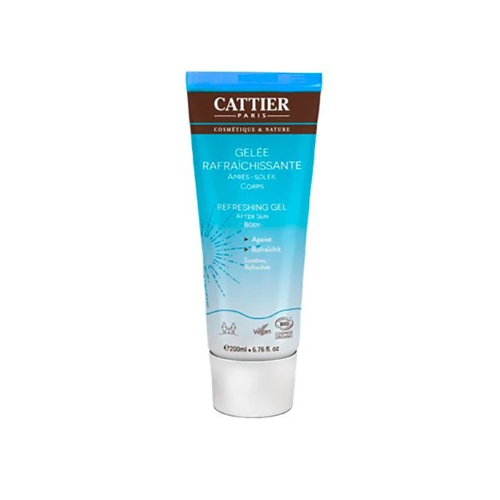 Gel Refrescante Aftersun 200ml - Cattier 3 Gel Refrescante Aftersun 200ml - Cattier