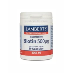 Biotina 500mcg 90 Cápsulas - Lamberts