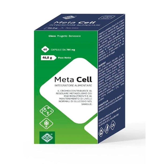 Meta Cell 60 Capsulas - Gheos 3 Meta Cell 60 Capsulas - Gheos