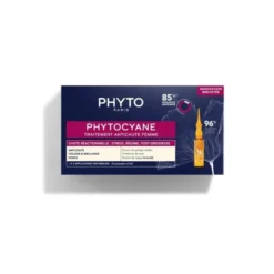 Phytocyane Caída Reaccional Anticaída Mujer 12 Ampollas - Phyto