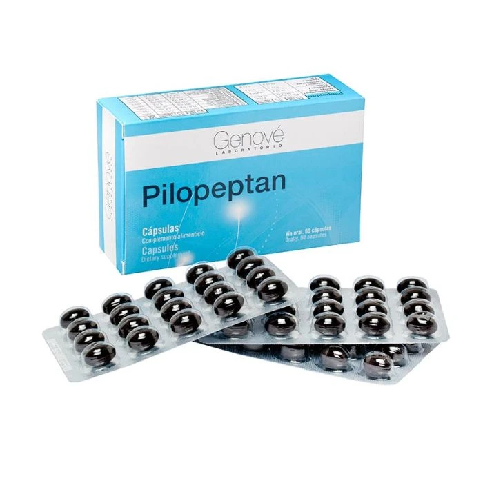 Pilopeptan 60 Cápsulas Blandas - Genové 3 Pilopeptan 60 Cápsulas Blandas - Genové